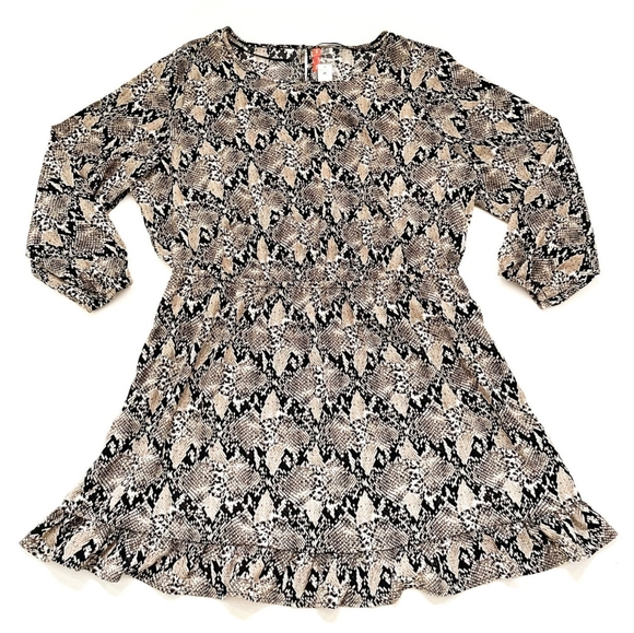 Joe Fresh Snakeskin Pattern Dress - Picture 1 of 5